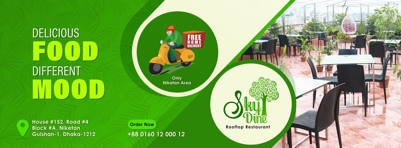 Sky Dine Dhaka Rooftop Restaurant.