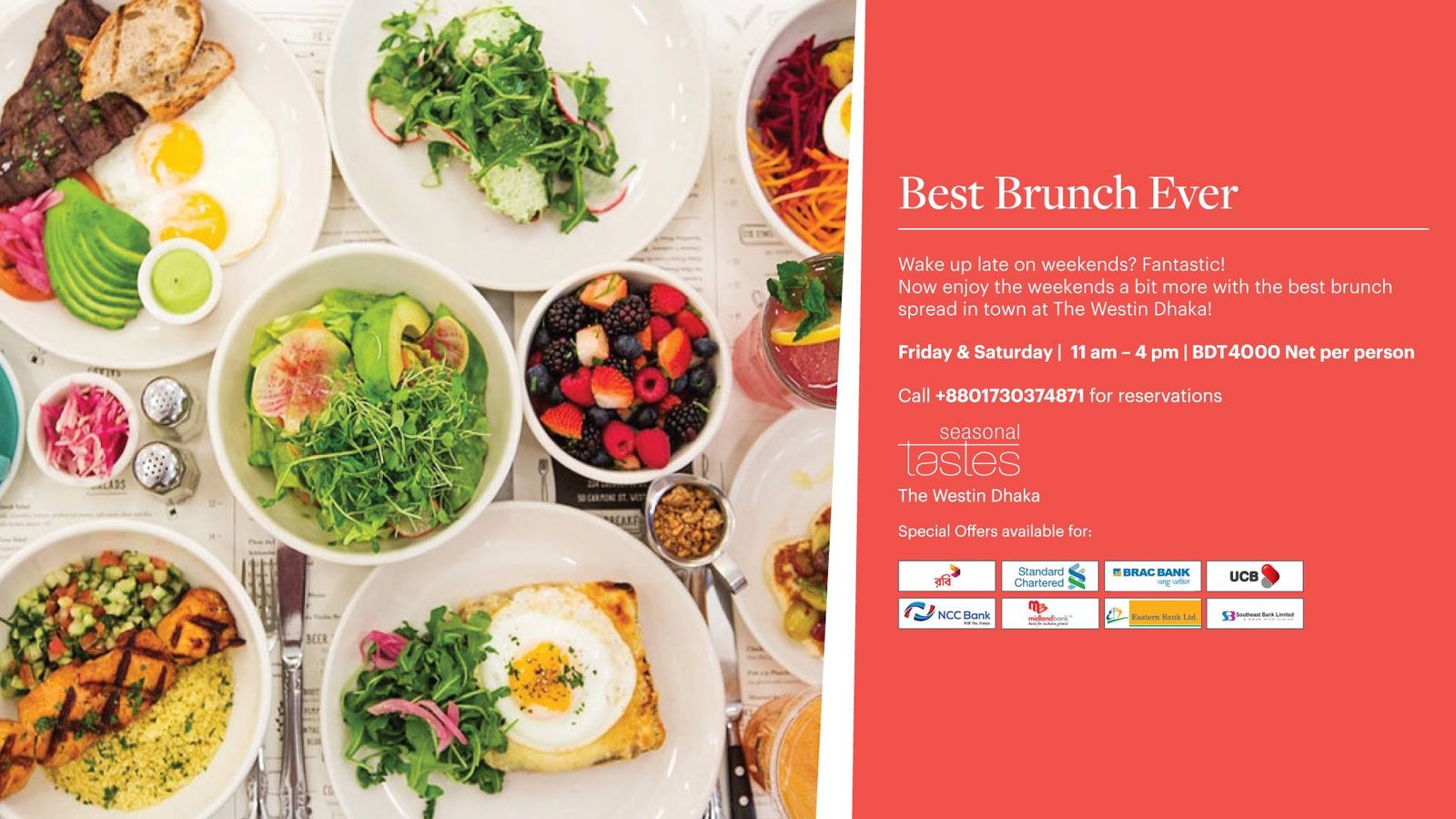 Seasonal Tastes – The Westin Dhaka