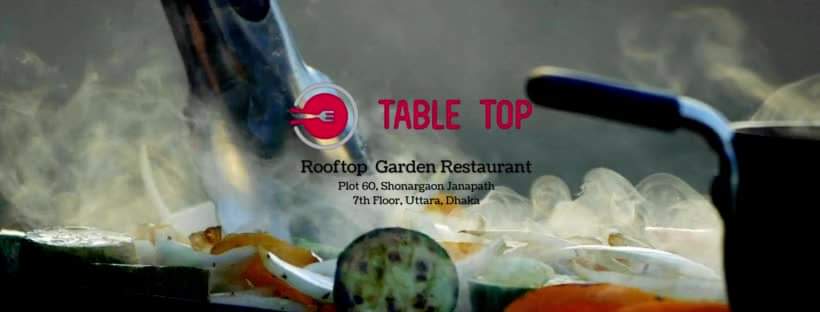 Table Top Rooftop Garden Restaurant